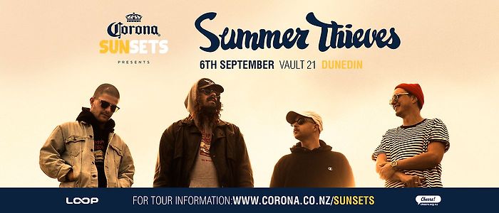 Corona Sunsets Presents Summer Thieves Dunedin