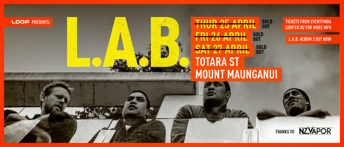 L.A.B. Live at Totara Street [SOLD OUT]