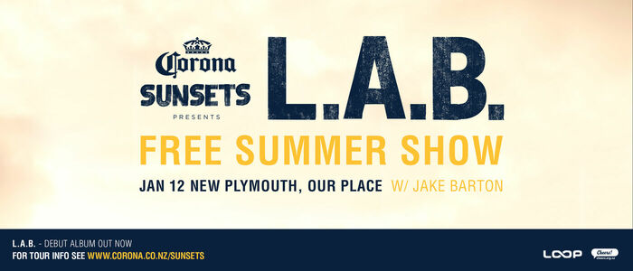 Corona Sunsets Presents L.A.B. - New Plymouth
