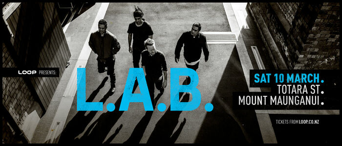 L.A.B. - Live at Totara St, Mount Maunganui