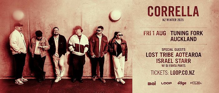 Corrella Skeletons Winter Tour - Auckland SOLD OUT