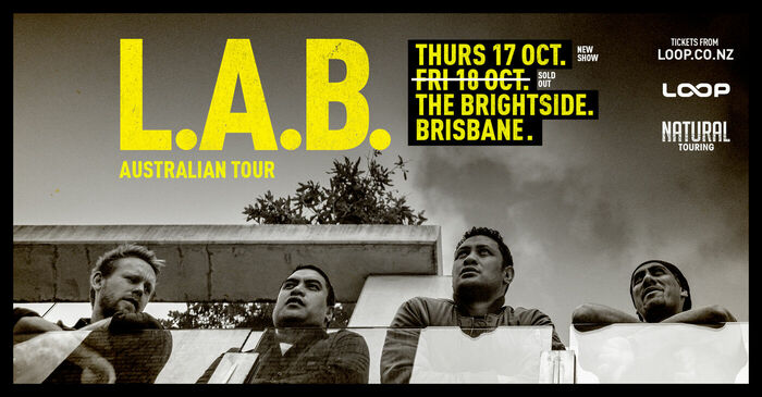 Brisbane - L.A.B. [Second Show Sold Out]
