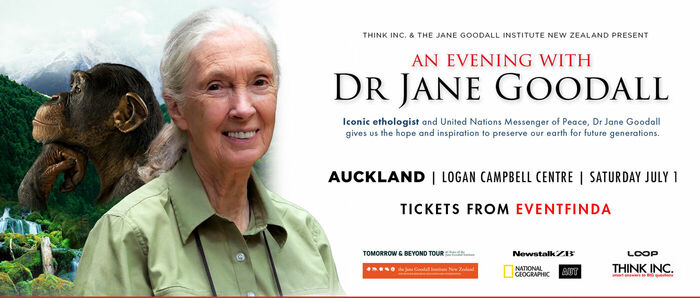 An Evening with Dr Jane Goodall - Auckland