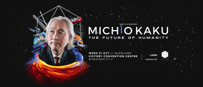 Michio Kaku - The Future Of Humanity Auckland