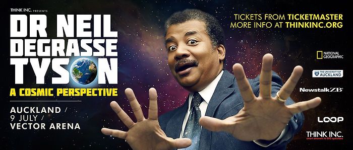 Neil deGrasse Tyson: A Cosmic Perspective - Auckland