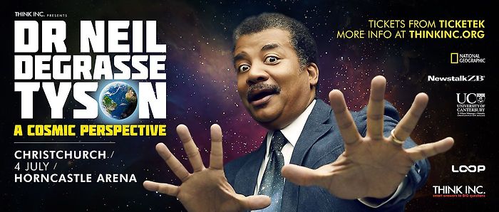 Neil deGrasse Tyson: A Cosmic Perspective - Christchurch