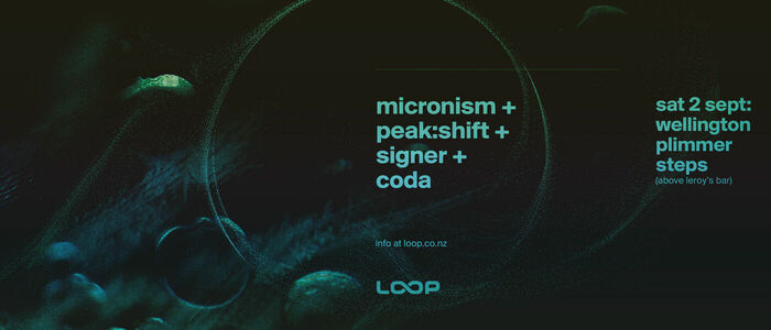micronism + peak:shift + signer + coda