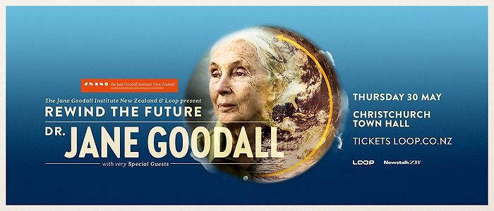 Dr Jane Goodall - Rewind The Future Christchurch