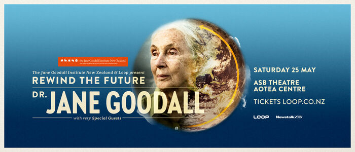 Dr Jane Goodall - Rewind The Future Auckland (Sold Out)