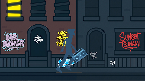 Sunset Tsunami -Mr Midnight