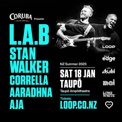 L.A.B, Stan Walker & Friends - Taupō