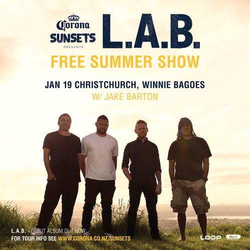 Corona Sunsets Presents L.A.B. - Christchurch