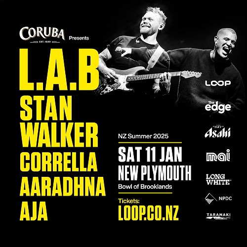 L.A.B, Stan Walker & Friends - New Plymouth