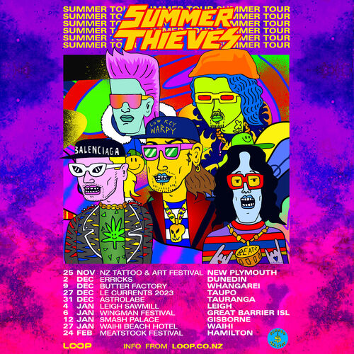 Summer Thieves - NZ Summer Tour 23/24