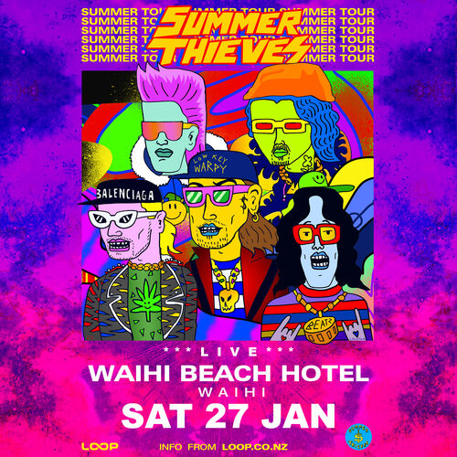 Summer Thieves - Waihi Beach 2024