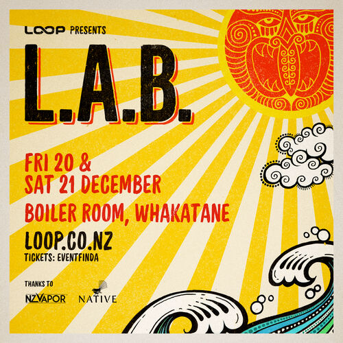 Boiler Room, Whakatane - SOLD OUT