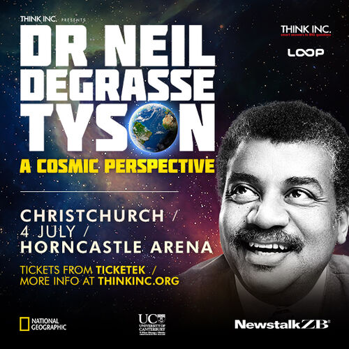 Neil deGrasse Tyson: A Cosmic Perspective - Christchurch