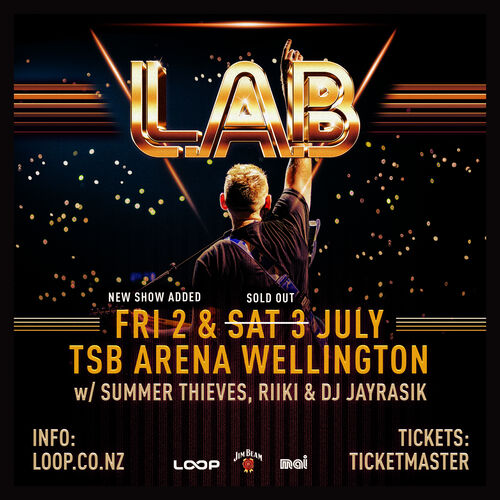 Wellington - TSB Arena [Sold Out]