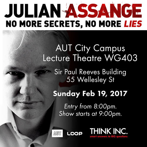 Julian Assange: No More Secrets, No More Lies