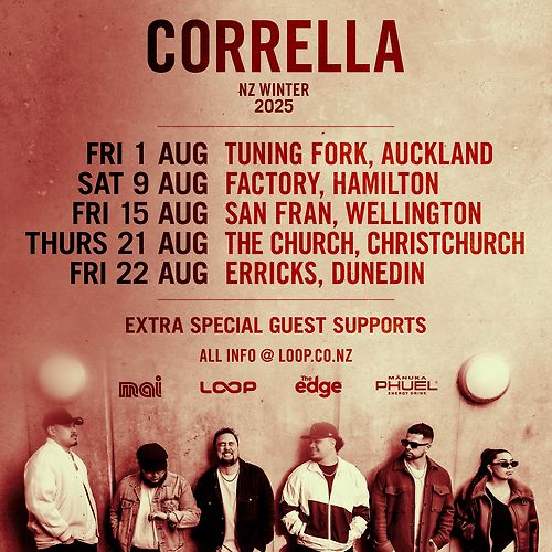 Corrella Skeletons Winter Tour - NZ