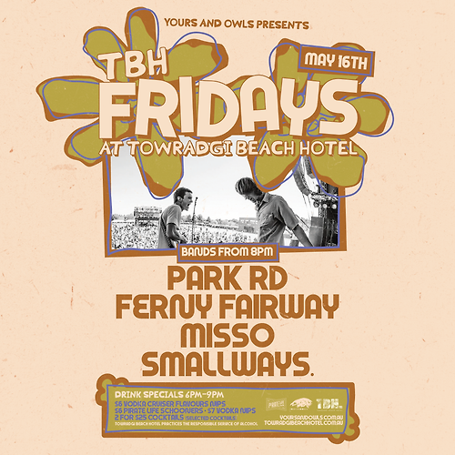 TBH FRIDAYS @ Towradgi Beach Hotel
