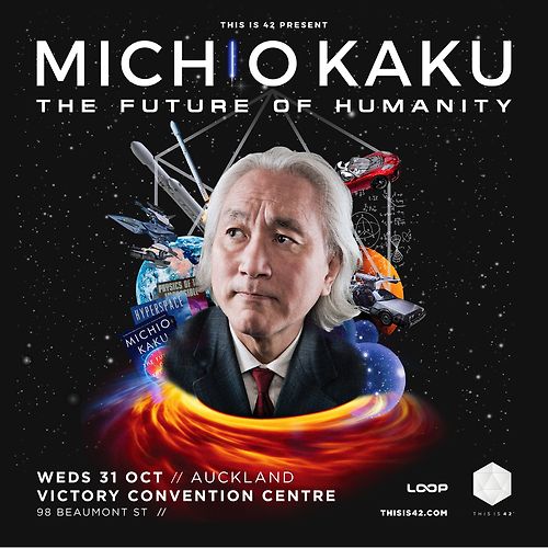 Michio Kaku - The Future Of Humanity Auckland