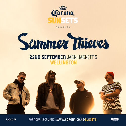 Corona Sunsets Presents Summer Thieves Wellington