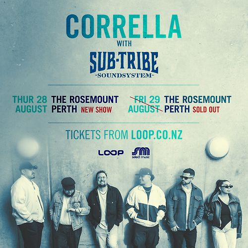 Corrella AUS Tour 2025 - Perth SOLD OUT
