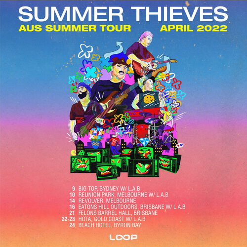 Summer Thieves April Australian Tour