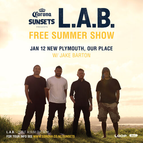 Corona Sunsets Presents L.A.B. - New Plymouth