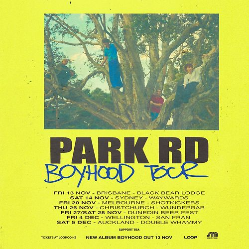 PARK RD - Boyhood Album Release Tour - Sydney