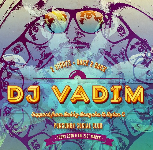 DJ Vadim Dubcatcher Australasian Tour
